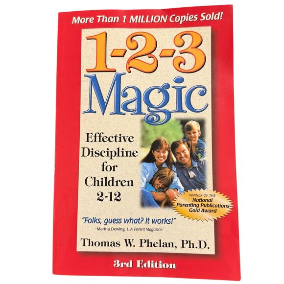 1-2-3 Magic paperback book, By Thomas W. Phelan, Ph.D. 3rd edition - Picture 1 of 5